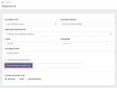 Generating the encryption key from the Management Portal