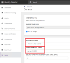 Identity Broker configuration at Setup > General