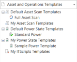 Asset and Operations Templates