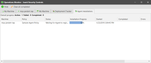 example Operations Monitor