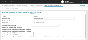 Use the Asset Processor Configuration workspace to set the CI type settings.