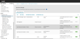 Configure the Neurons Device and/or Invoice connector settings for importing data from Neurons for Discovery.