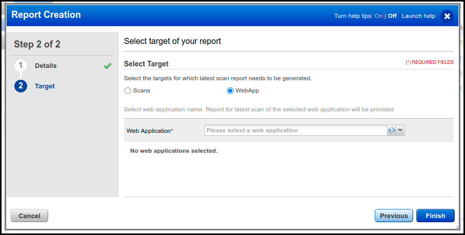 Qualys Web Application Scanning (WAS) Data Export and Report Setup Guide