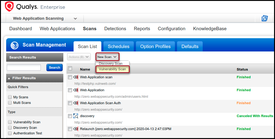 Qualys Web Application Scanning (WAS) Data Export and Report Setup Guide