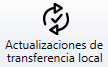 Actualizaciones por transferencia local