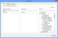 Dialogfeld „Webdienste“