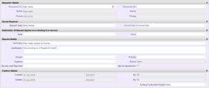 Request window