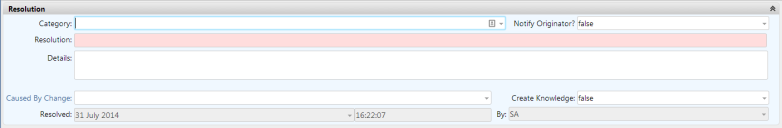 Resolution window