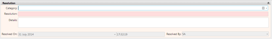 Resolution window