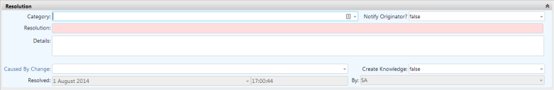 Resolution window