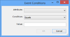 Event Conditions dialog