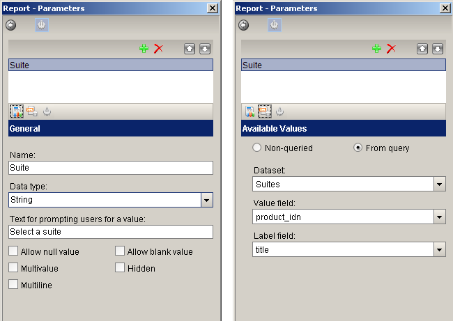 Main parameters. Main parameters of Suite. Parameters of Suite. M,Ain parameters of Suite.