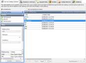 Service Catalog maintenance component