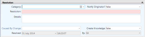 Resolution window
