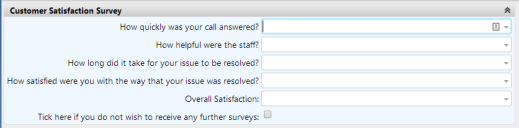 Survey window