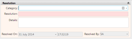 Resolution window