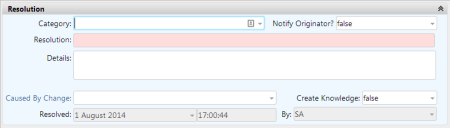 Resolution window