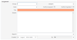 Assignment window