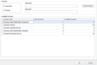 The License tab provides details about your available Xtraction licenses.