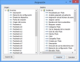 cuadro de diálogo Asignaciones