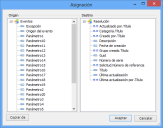 cuadro de diálogo Asignaciones