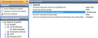 Nombre de campo de GUID de ZENworks