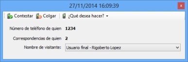 Correspondencias de quien = 2