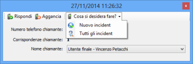 Cosa si desidera fare?