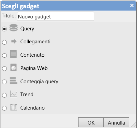 Scegli gadget