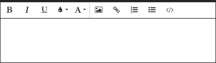 Barra degli strumenti HTML