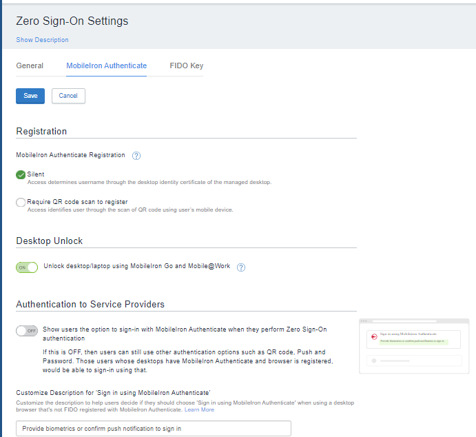 Setting Zero Sign On Security And User Experience