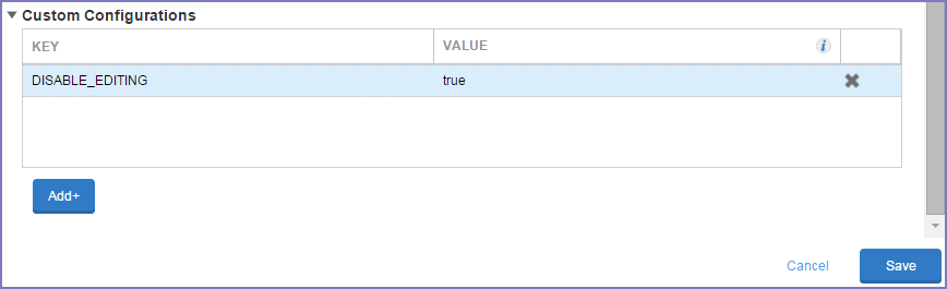 Edit functionality in Ivanti Docs@Work