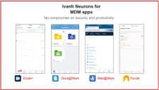 This image depicts the Ivanti Neurons for MDM applications