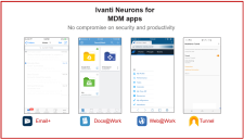 この図は、Ivanti Neurons for MDM アプリケーションです。
