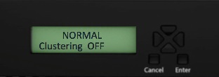 LCD with Navigation Buttons