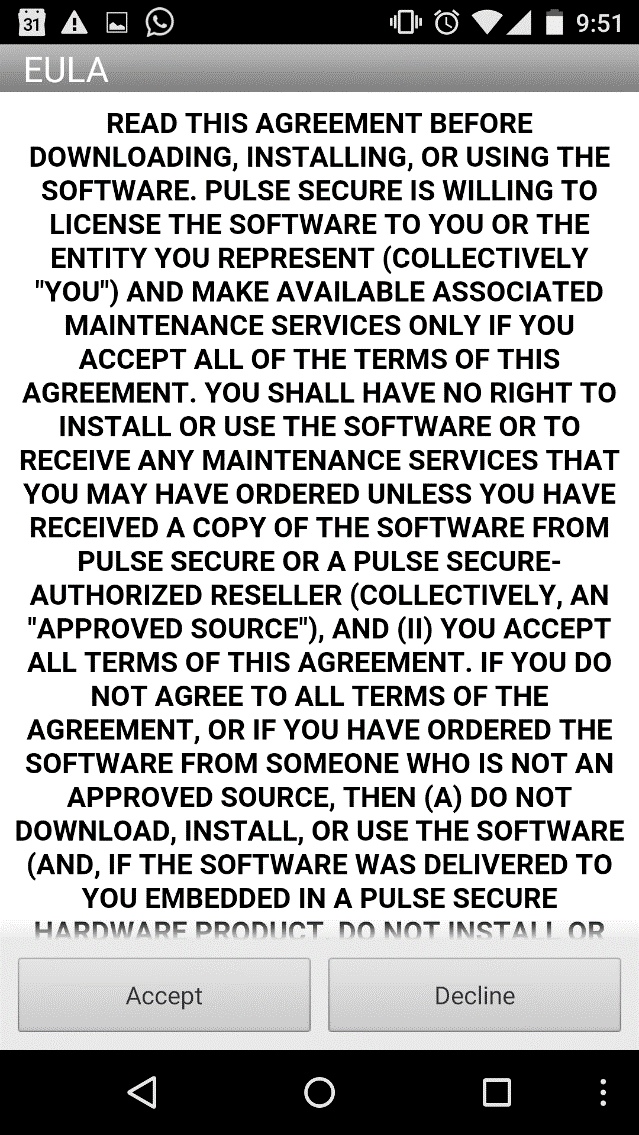 End User License Agreement