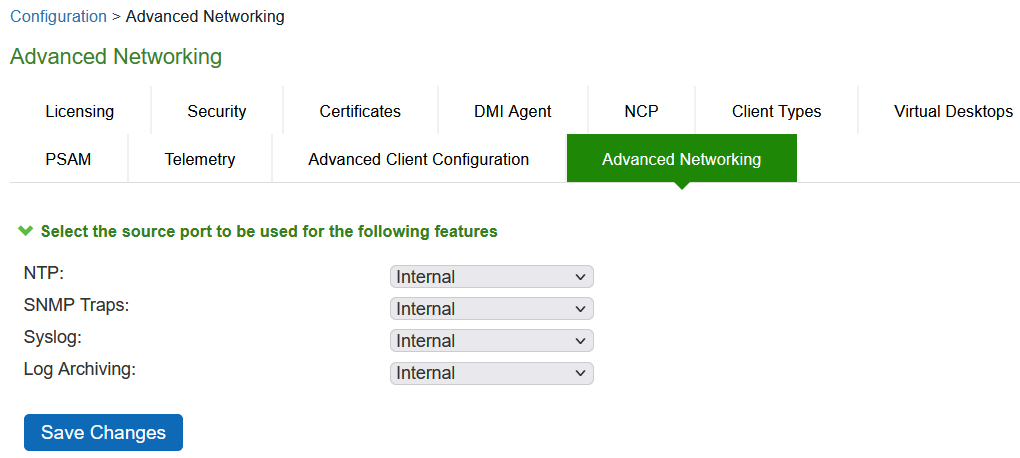 Source Port Selection