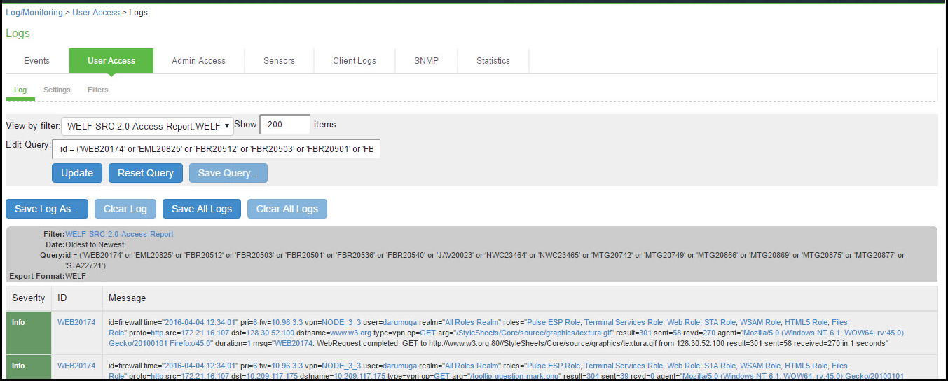 Using IP Address Filters