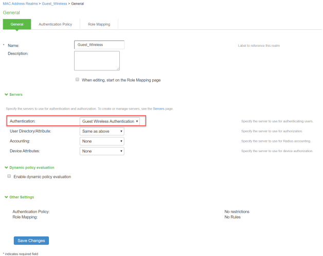 Example Configuration: Guest Access with Juniper Mist WLC