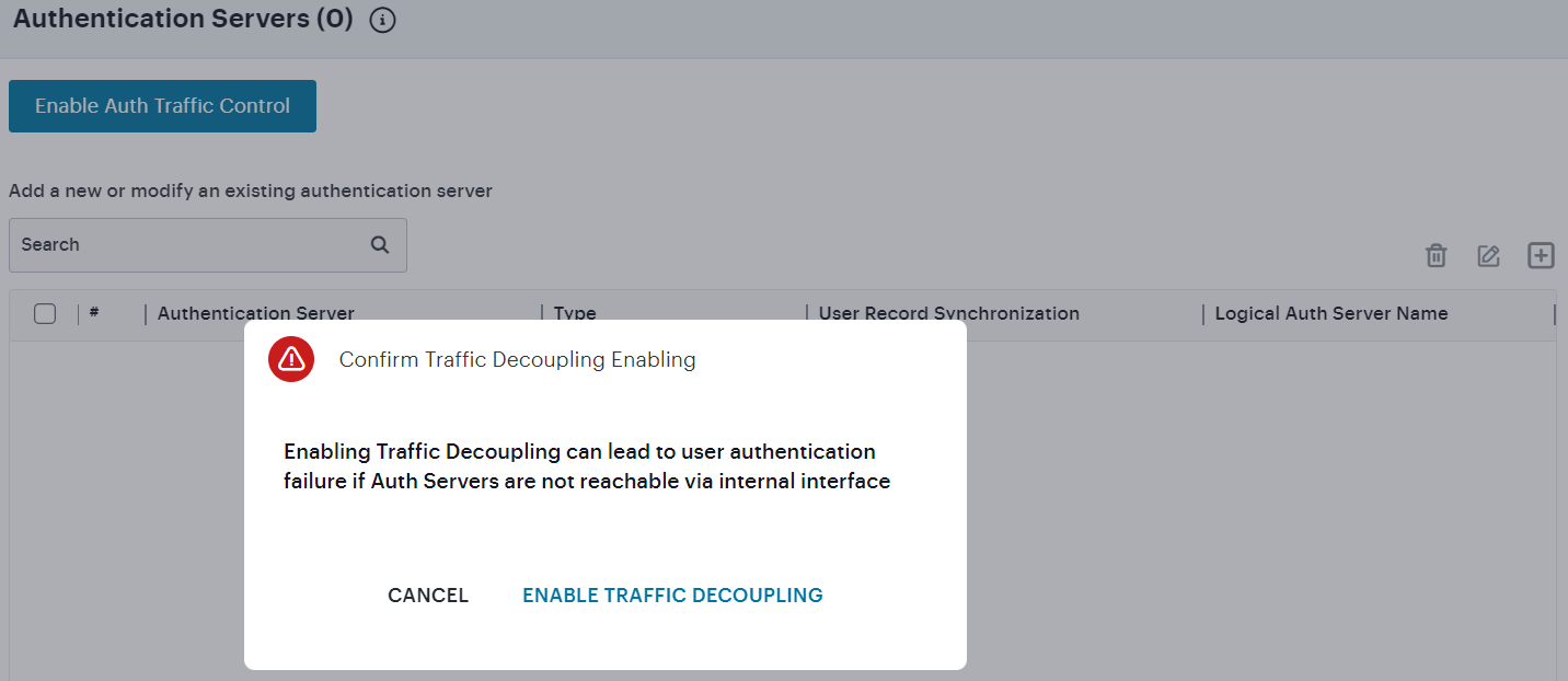 Authentication and Directory Servers
