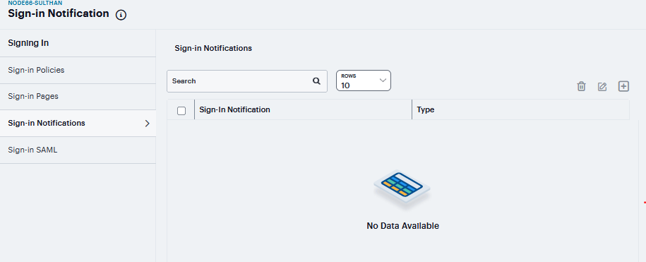 Implicit Sign In Sign-in Policies