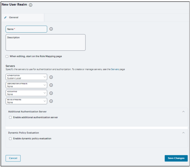 Users Configuration