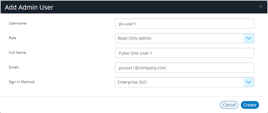 Enabling Enterprise SSO in Pulse One Appliance