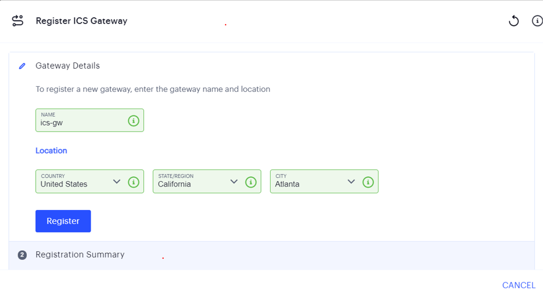 Deploying ICS Using Terraform Template