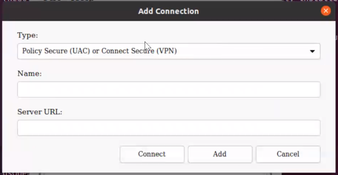nZTA Linux Add Connection