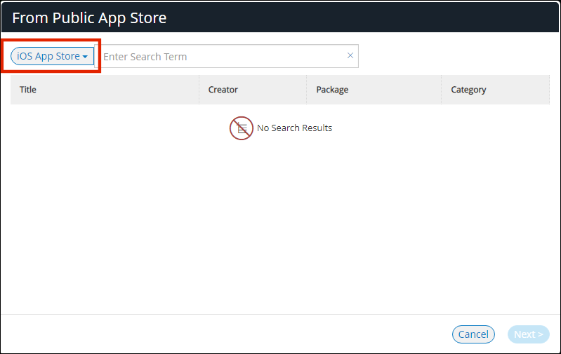 Working with the App Catalog