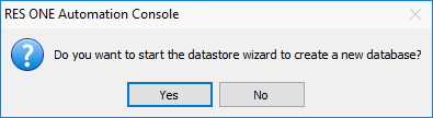 Creating Datastore