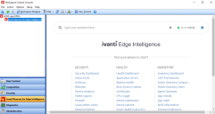 Neurons for Edge Intelligence screen in the Workspace Control Console