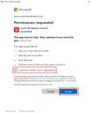 Sing in to your Microsoft account prompt.
