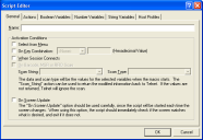 Launching the Script Editor